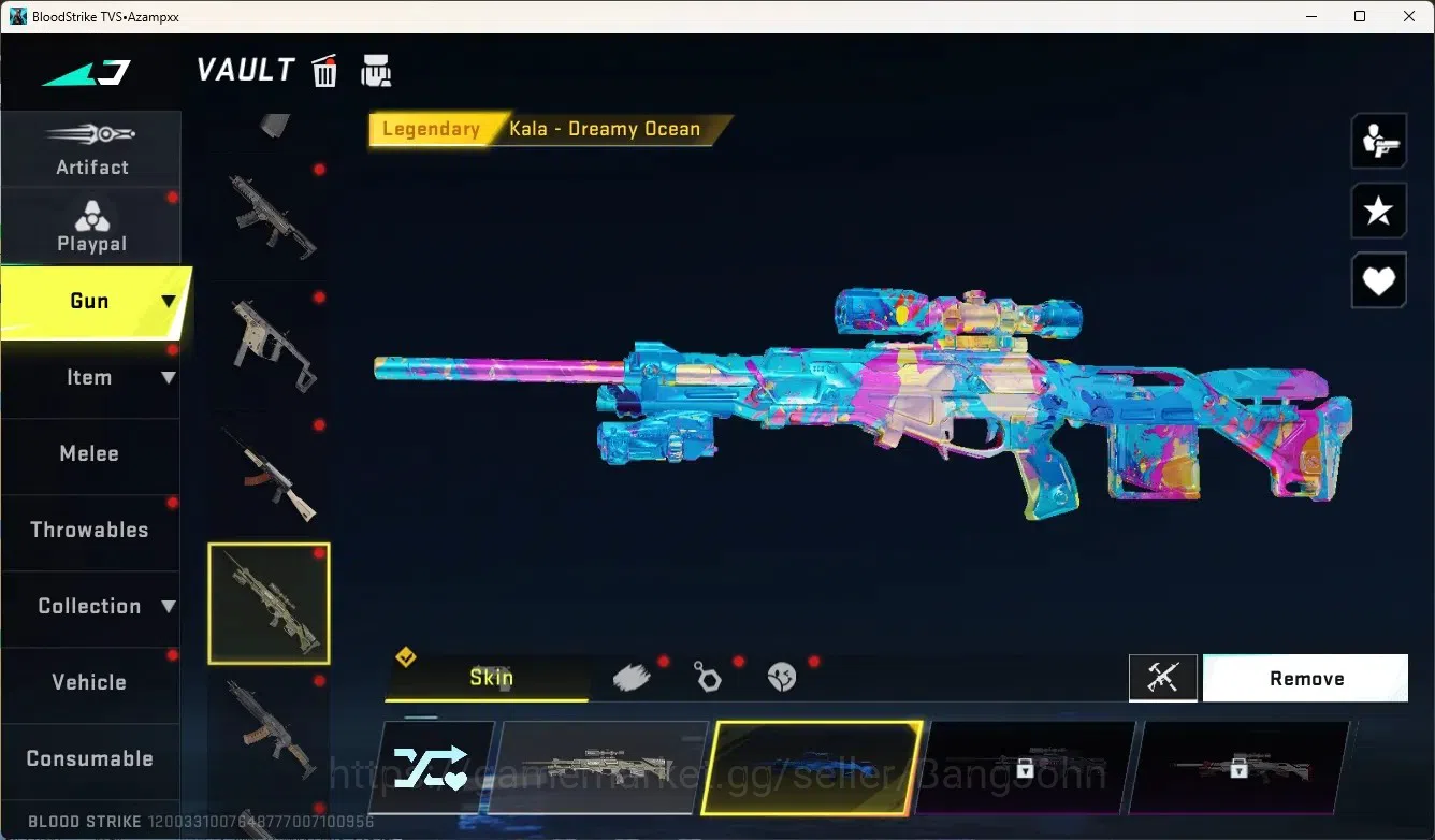 Blood Strike Accounts Collab Skin ASIA|Limited ButteflyKnife|4 Collab Gun[7DS&EVA]|4 Limited Gun|3 Ultra Gun|9 Legendary 6