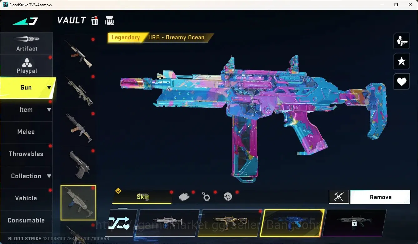 Blood Strike Accounts Collab Skin ASIA|Limited ButteflyKnife|4 Collab Gun[7DS&EVA]|4 Limited Gun|3 Ultra Gun|9 Legendary 8