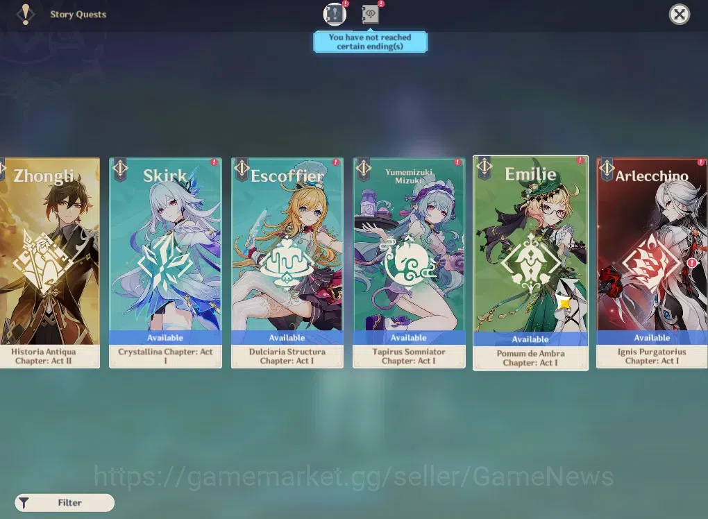 Genshin Impact Accounts ASIA|AR53|5 Limited+2(*1Weapon)|Zibai,Furina,Xilon image 12
