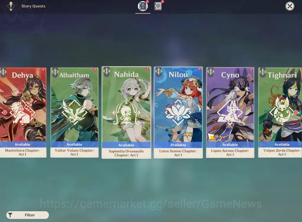 Genshin Impact Accounts ASIA|AR53|5 Limited+2(*1Weapon)|Zibai,Furina,Xilon image 14