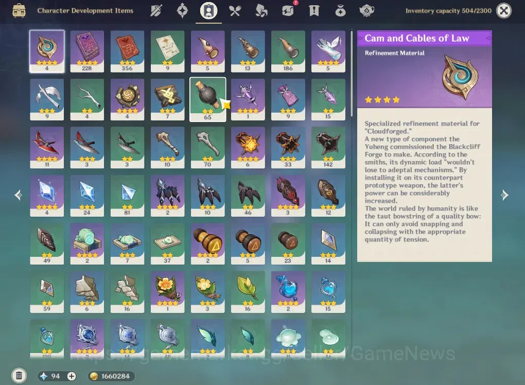 Genshin Impact Accounts ASIA|AR53|5 Limited+2(*1Weapon)|Zibai,Furina,Xilon image 7