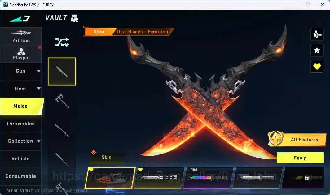 Blood Strike Accounts ASIA|2 EVOGuns:MP5,QBZ95|EternalHANK|3Eternal Guns image 12