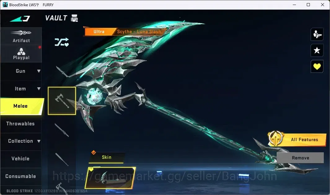 Blood Strike Accounts ASIA|2 EVOGuns:MP5,QBZ95|EternalHANK|3Eternal Guns image 13