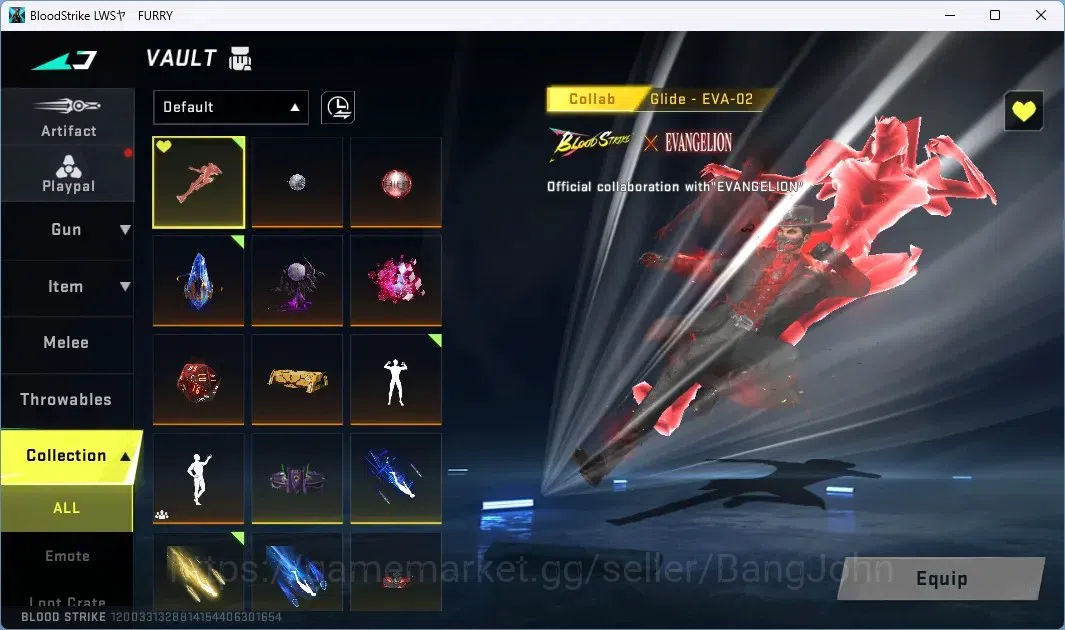 Blood Strike Accounts ASIA|2 EVOGuns:MP5,QBZ95|EternalHANK|3Eternal Guns image 16