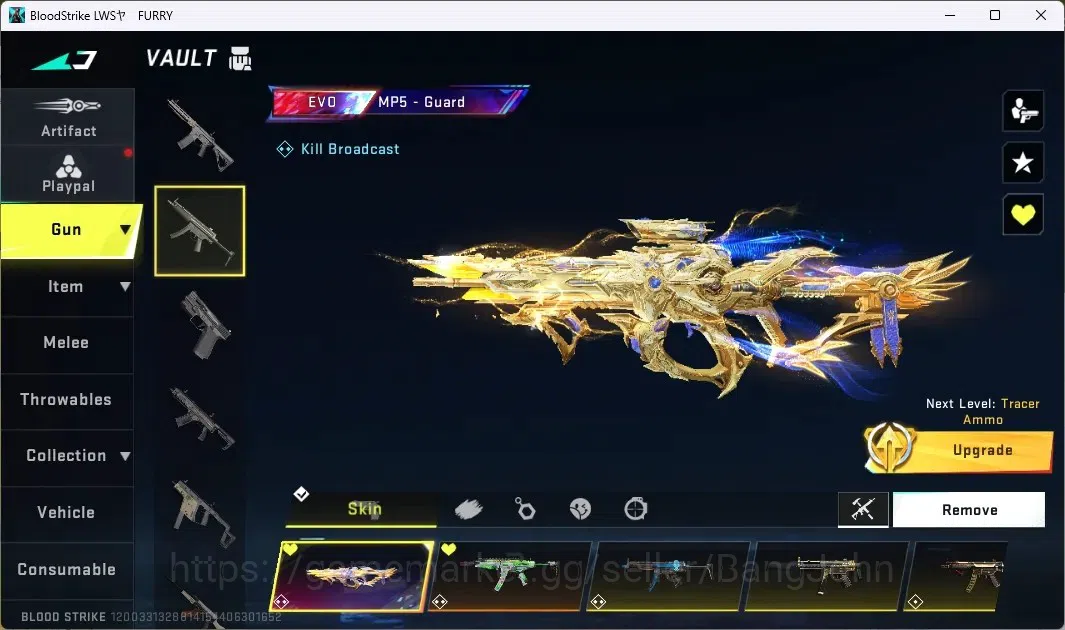 Blood Strike Accounts ASIA|2 EVOGuns:MP5,QBZ95|EternalHANK|3Eternal Guns image 3