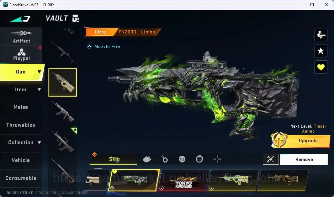 Blood Strike Accounts ASIA|2 EVOGuns:MP5,QBZ95|EternalHANK|3Eternal Guns image 9