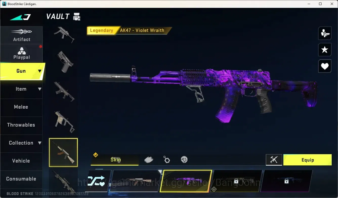 Blood Strike Accounts ASIA | 1 ETERNAL: Bizon-Seraph|1 ULTRA GUN|3 ULTRA image 10