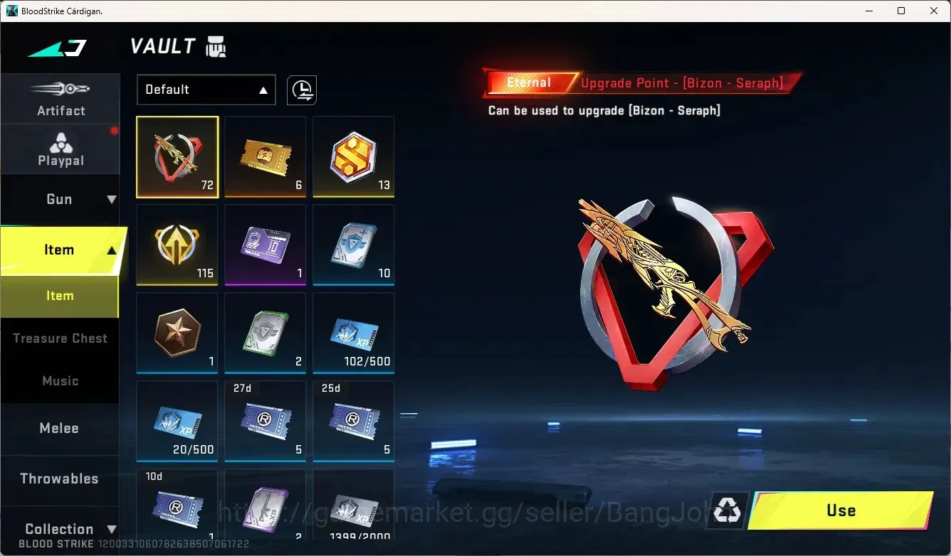 Blood Strike Accounts ASIA | 1 ETERNAL: Bizon-Seraph|1 ULTRA GUN|3 ULTRA image 12