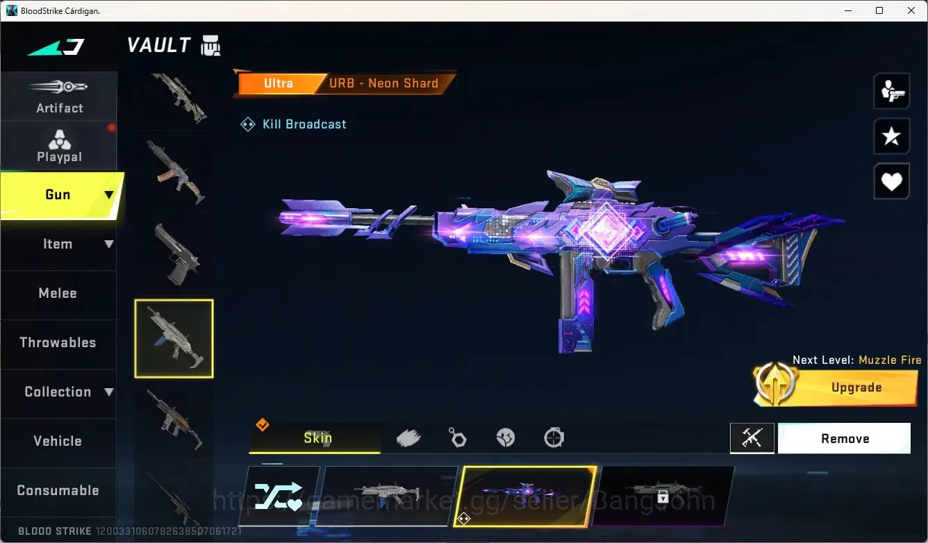 Blood Strike Accounts ASIA | 1 ETERNAL: Bizon-Seraph|1 ULTRA GUN|3 ULTRA image 4