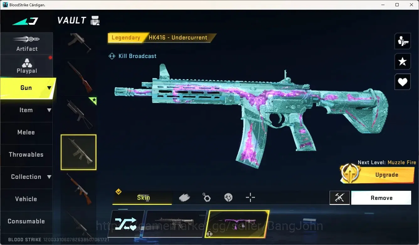 Blood Strike Accounts ASIA | 1 ETERNAL: Bizon-Seraph|1 ULTRA GUN|3 ULTRA image 6