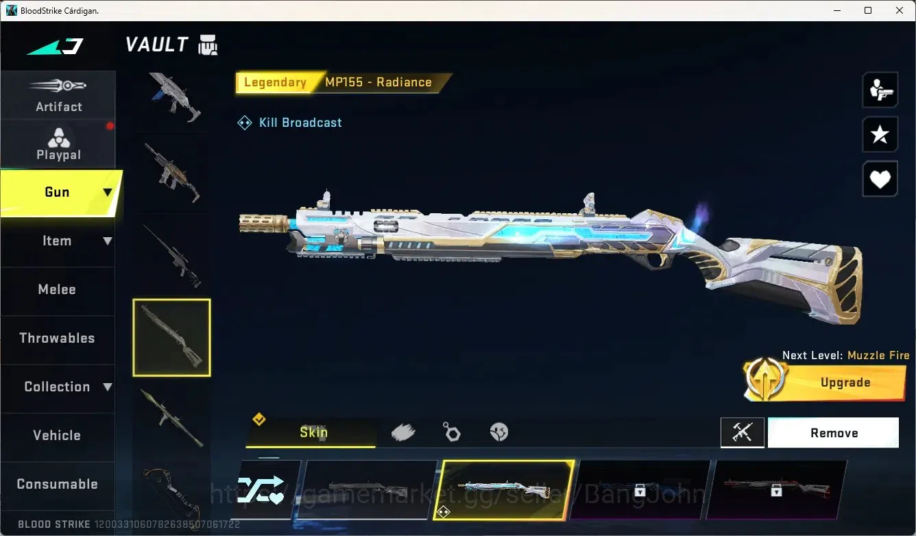 Blood Strike Accounts ASIA | 1 ETERNAL: Bizon-Seraph|1 ULTRA GUN|3 ULTRA image 8