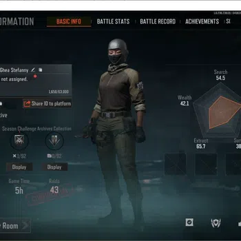 Arena Breakout Accounts High Value MOBILE|LVL30 SV 8,4 M|CV 5,2 M|P BALACLAVA MORE DETHAIL CEK SS AB176B