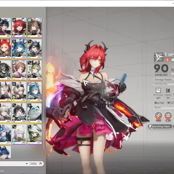 Arknights: Endfield Accounts ASIA|Lv 57|11 SSR (6 Limit)+20(*6Wep)|(Laevatain,Zhuang