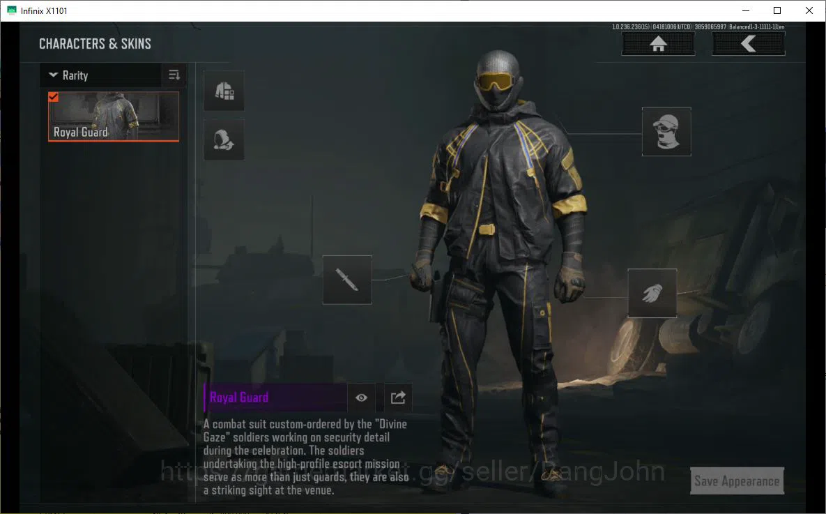 Arena Breakout Accounts MOBILE|LVL30 SV 13,3 M|CV 11,4 M|SKIN ROYAL GUARD  image 8