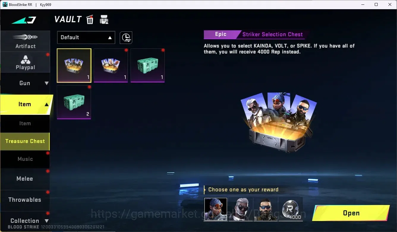 Blood Strike Accounts ASIA |Ultra Melee Talon Knife - Sanctum|1 Name-Cha image 3