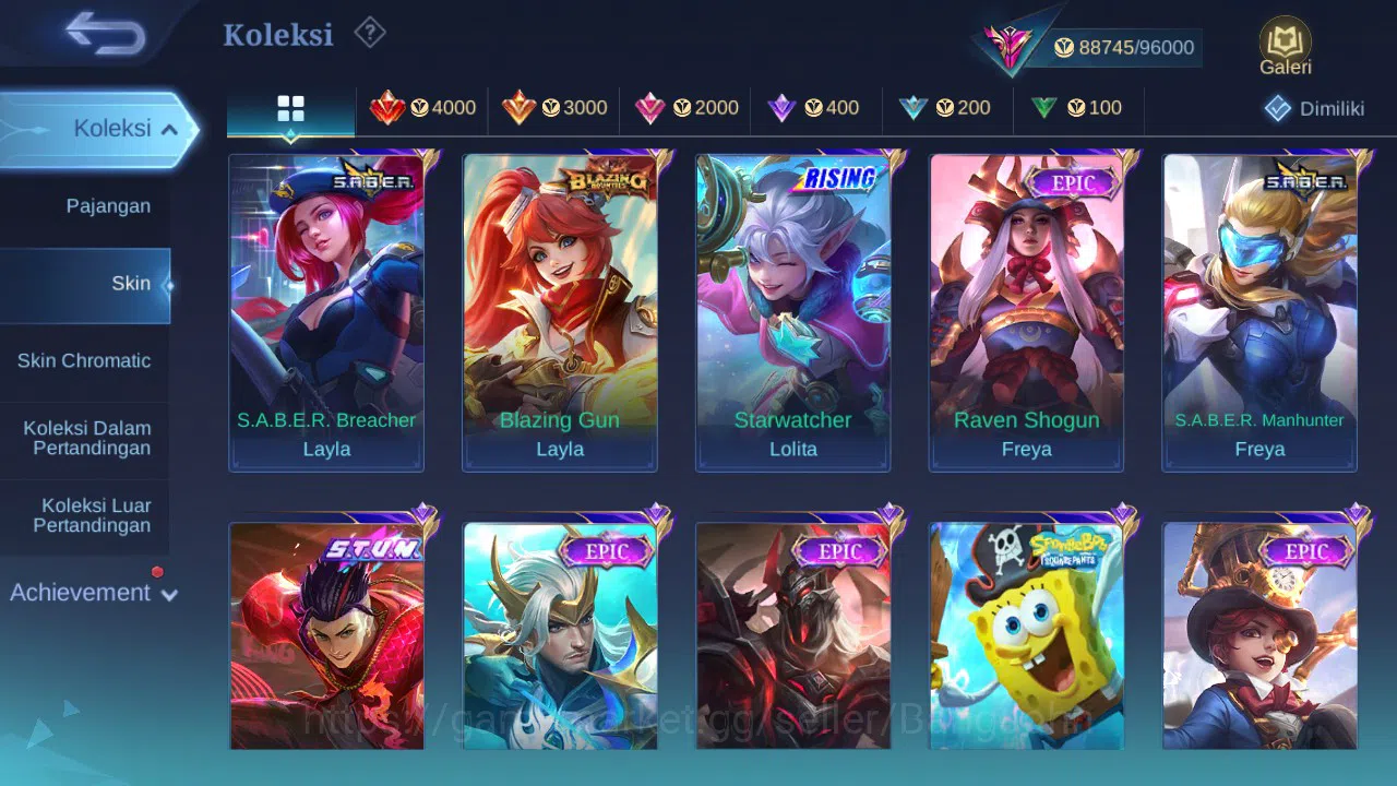 Mobile Legends: Bang Bang Accounts GLOBAL Hero 132 Skin 334 Prime Beatrix|Luckybox Cl image 5