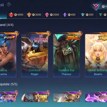 Mobile Legends: Bang Bang Rare Skin GLOBAL Hero 132 Skin 334 Prime Beatrix|Luckybox Cl image 1
