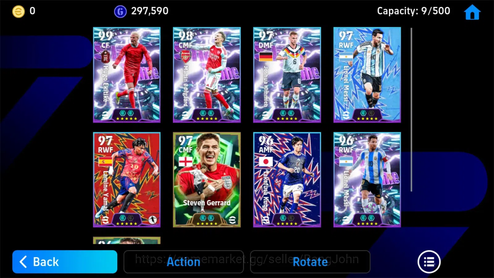 eFootball Accounts Android|PW 3113|Hugo Ekitike ShowT,Martin Odegard image 10