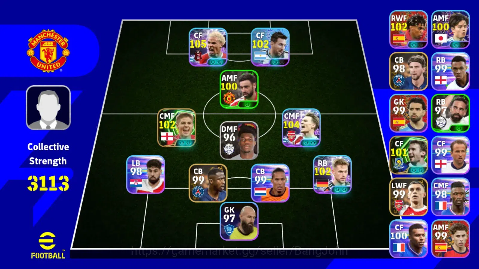 eFootball Accounts Android|PW 3113|Hugo Ekitike ShowT,Martin Odegard image 11