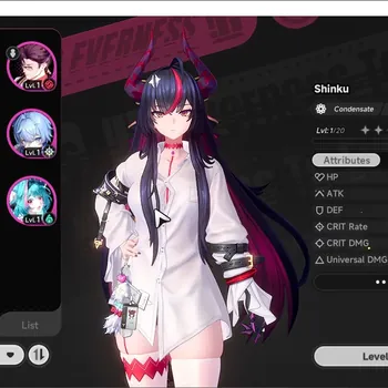 Neverness to Everness Accounts Global SEA|2 S Class 1 Limited Zankou|Daffodil|3 S Class Selector On|3 Glider|Male MC|Log