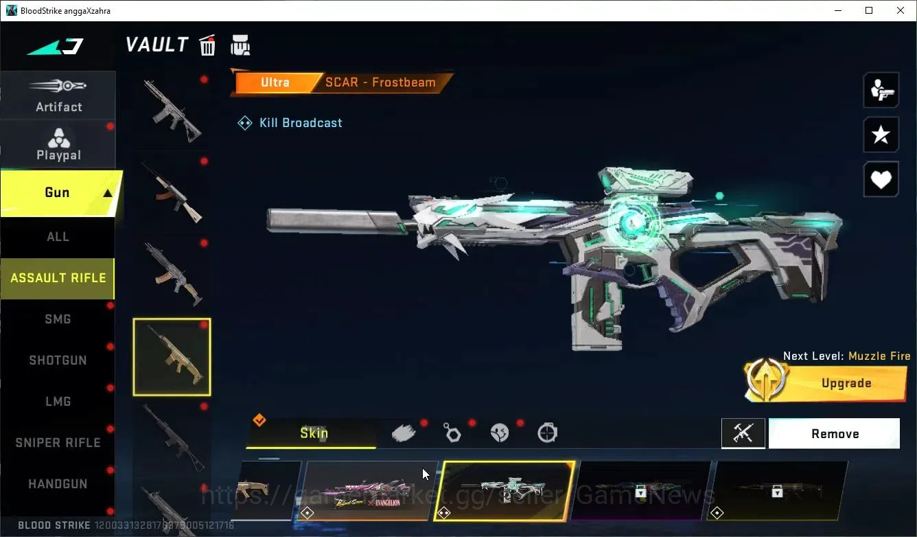 Blood Strike Accounts ASIA|6 ULTRA [Zero,Lucian,M4A1,SCAR-Frost,Etc]|Col image 10