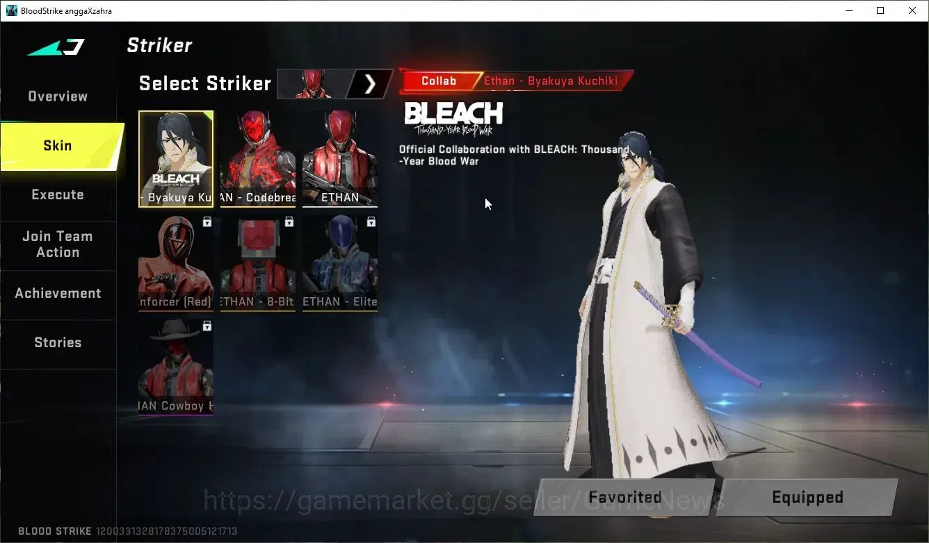 Blood Strike Accounts ASIA|6 ULTRA [Zero,Lucian,M4A1,SCAR-Frost,Etc]|Col image 4