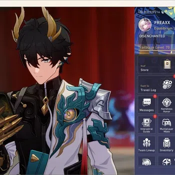 Honkai Star Rail Accounts Others ASIA|TL 70|15 Limited[Phainon,Cyrene E2,Evernight E2,Hyacine,SW999]+Sign|Phainon Premium