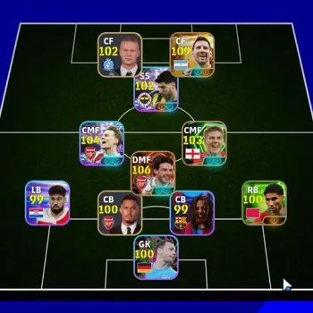 eFootball Accounts Legends & Iconic Players Android|Big Time Lionel Messi,Declan Rice|Epic Steven Gerrard,Paul