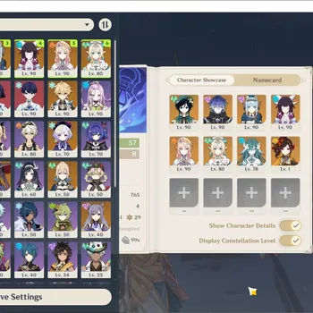 Genshin Impact Accounts Others ASia|AR 57|8 Limit(*5 Wpn 2Sign