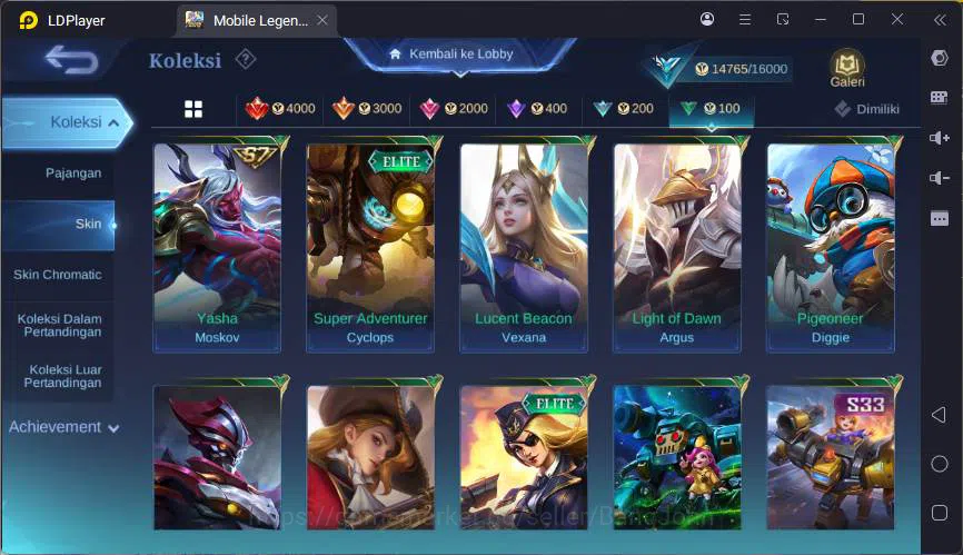 Mobile Legends: Bang Bang Accounts GLOBAL|Hero 45|Skin 66|CC Natalia,LNR Sun,SBR Frey image 10