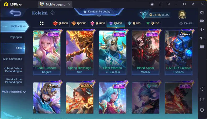 Mobile Legends: Bang Bang Accounts GLOBAL|Hero 45|Skin 66|CC Natalia,LNR Sun,SBR Frey image 17