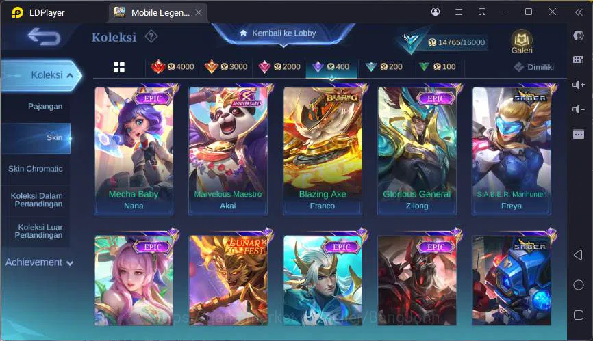 Mobile Legends: Bang Bang Accounts GLOBAL|Hero 45|Skin 66|CC Natalia,LNR Sun,SBR Frey image 18