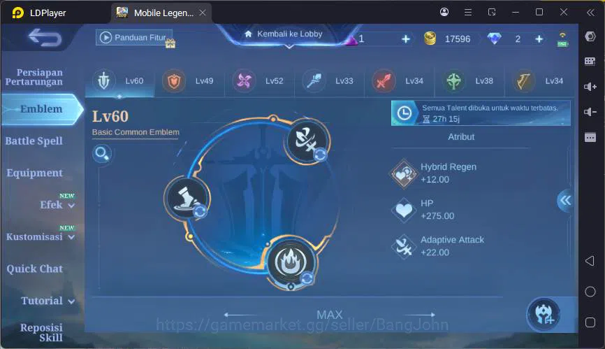 Mobile Legends: Bang Bang Accounts GLOBAL|Hero 45|Skin 66|CC Natalia,LNR Sun,SBR Frey image 8
