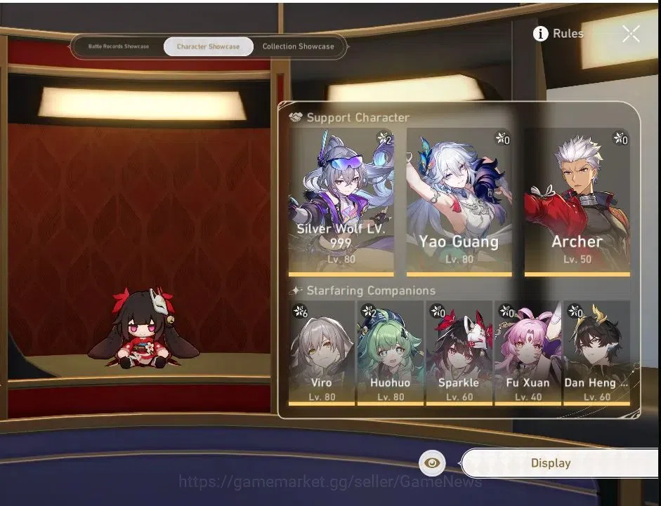 Honkai Star Rail Accounts Asia|TL 65|10 Limited|2 PremTeam|(Evanescia E2,SW image 2