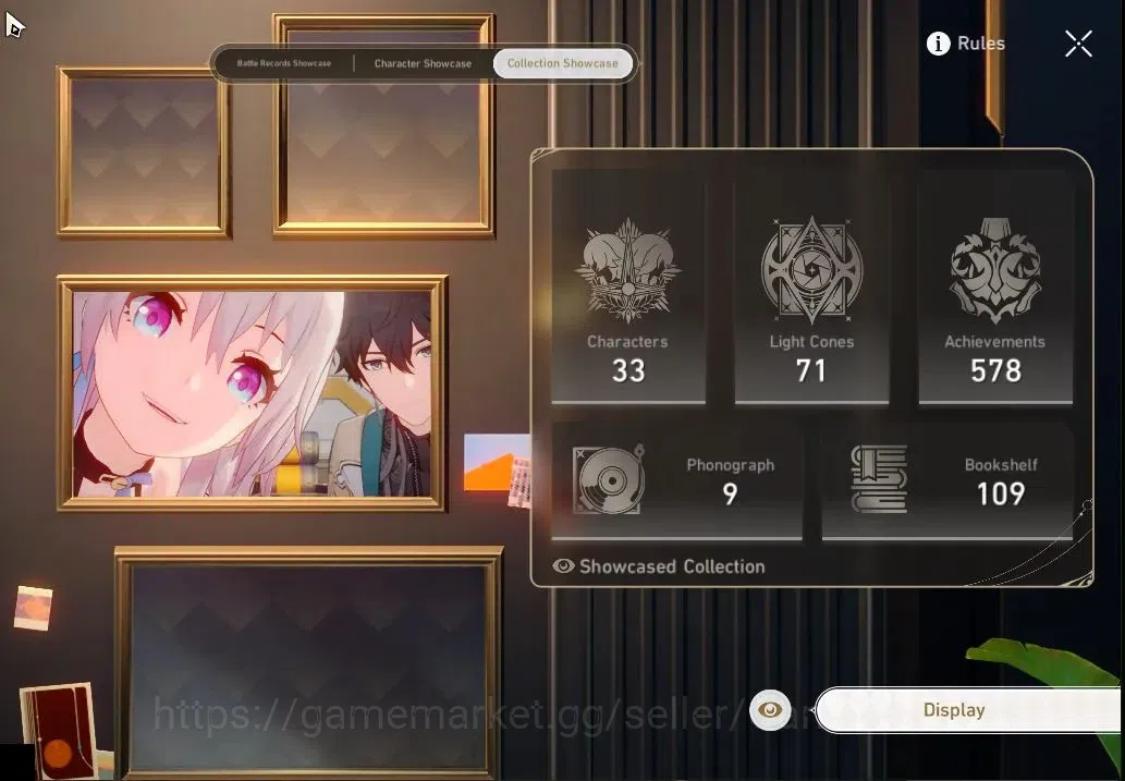 Honkai Star Rail Accounts Asia|TL 65|10 Limited|2 PremTeam|(Evanescia E2,SW image 3
