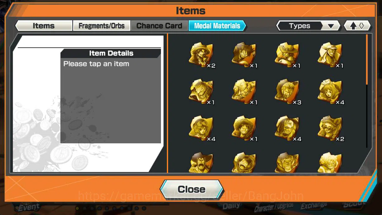 One Piece Bounty Rush Accounts GLOBAL | EX5 | 4 emperor Luffy, sakazuki, garp, ku image 13