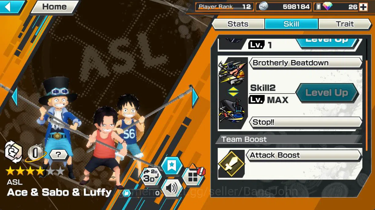 One Piece Bounty Rush Accounts GLOBAL | EX5 | 4 emperor Luffy, sakazuki, garp, ku image 8