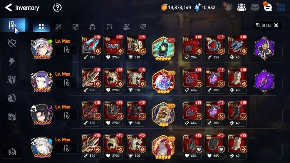 Epic Seven Accounts GLOBAL Unverif|NewEra|5 ML(Rhiana&Luciela,E Ilynav image 11