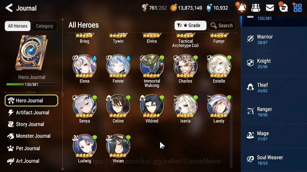 Epic Seven Accounts GLOBAL Unverif|NewEra|5 ML(Rhiana&Luciela,E Ilynav image 8