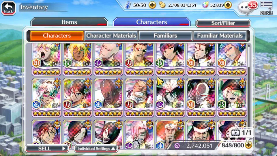 Bleach: Brave Souls Accounts [GLOBAL]53K Orb|TYBW26[Giselle,Candice],10th Anniv image 11