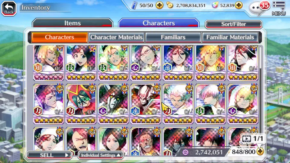 Bleach: Brave Souls Accounts [GLOBAL]53K Orb|TYBW26[Giselle,Candice],10th Anniv image 12