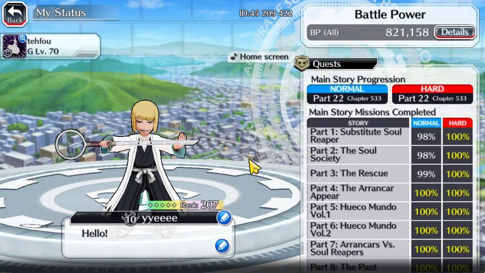 Bleach: Brave Souls Accounts [GLOBAL]53K Orb|TYBW26[Giselle,Candice],10th Anniv image 16