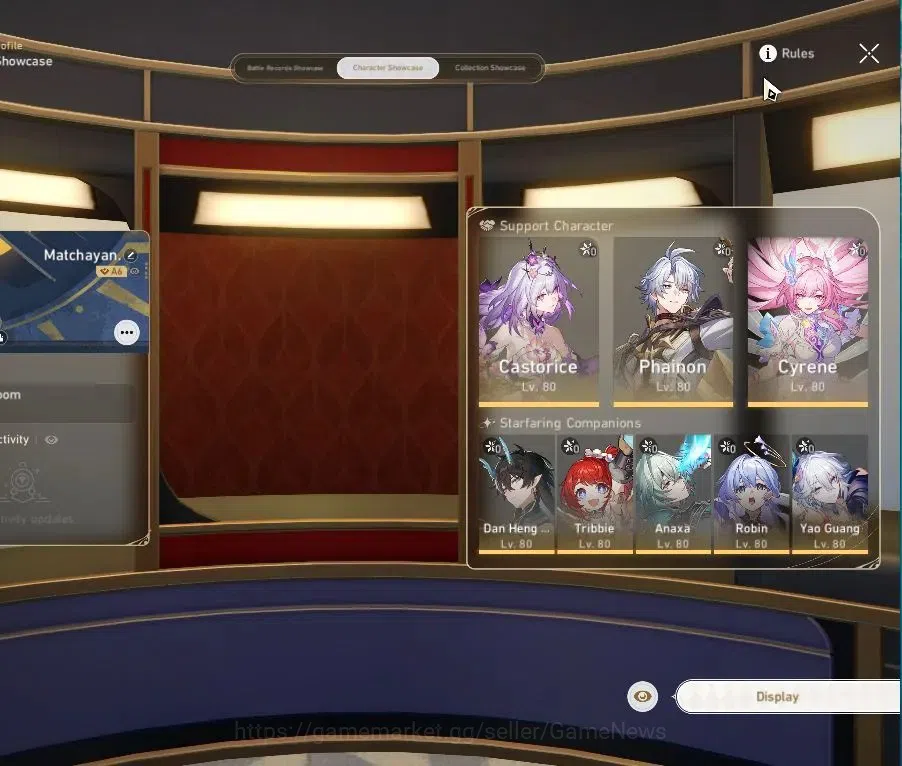Honkai Star Rail Accounts Asia|TL 68|2 Hypercarrry Team|16 Limited|(Castoric image 2