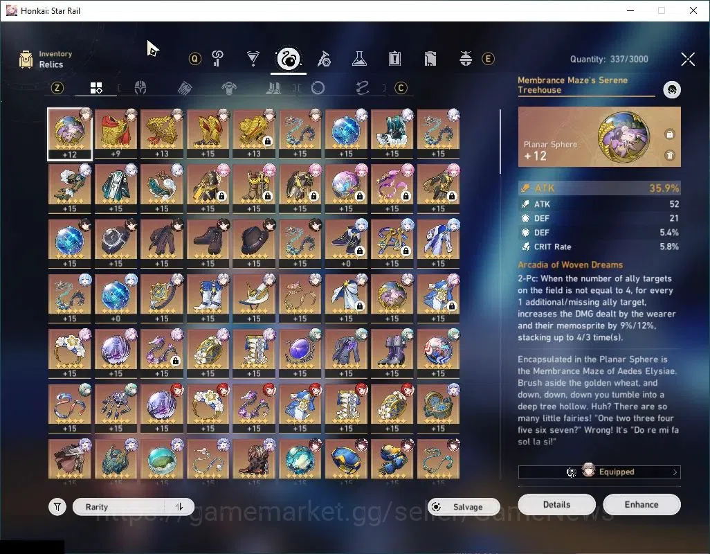 Honkai Star Rail Accounts Asia|TL 68|2 Hypercarrry Team|16 Limited|(Castoric image 7