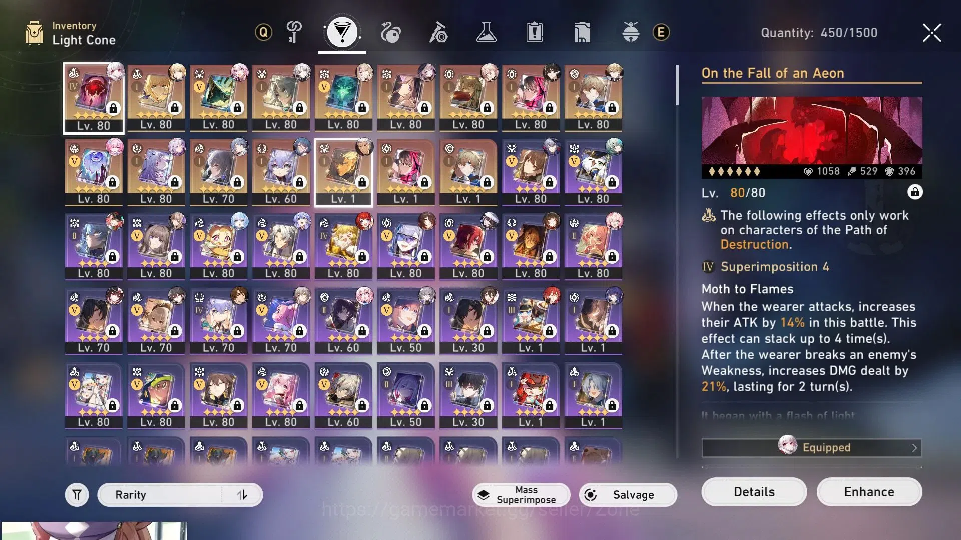 Honkai Star Rail Accounts Others ASIA|TL70|9x Lv80 5* (Cyrene,Castorice,Tribbie,Hyacine,Himeko,Bronya,Gepard,Welt,Clara)|20x 16