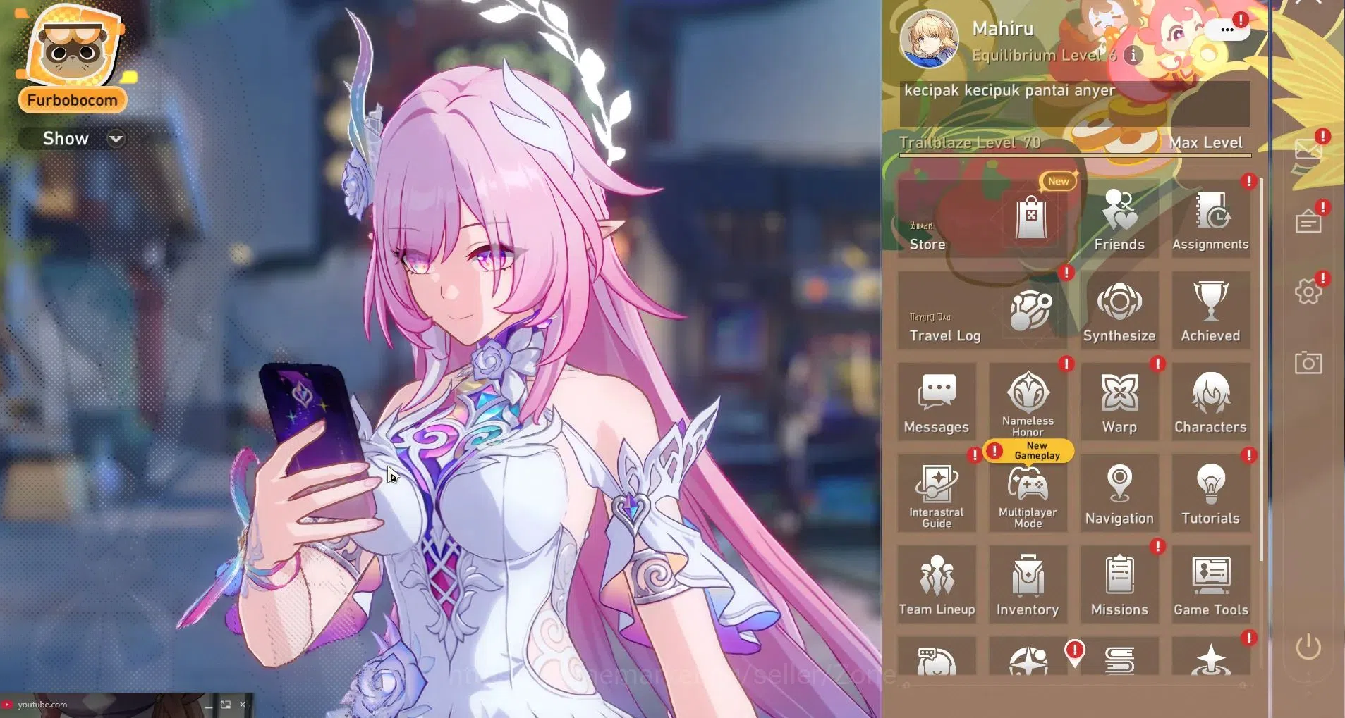 Honkai Star Rail Accounts Others ASIA|TL70|9x Lv80 5* (Cyrene,Castorice,Tribbie,Hyacine,Himeko,Bronya,Gepard,Welt,Clara)|20x 19