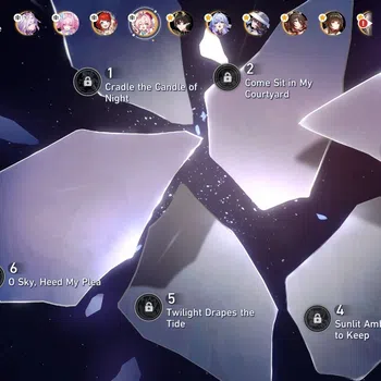 Honkai Star Rail Accounts Others ASIA|TL70|9x Lv80 5* (Cyrene,Castorice,Tribbie,Hyacine,Himeko,Bronya,Gepard,Welt,Clara)|20x