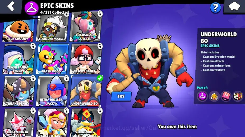 Brawl Stars Accounts 1879 Trophy|19K Bling|23 Brawler 1 Max Lv Myth Mor image 12