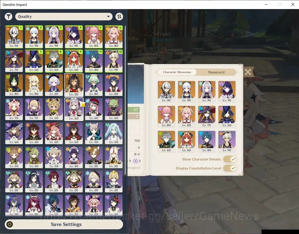 Genshin Impact Accounts ASIA |AR 57|8 Limit+5(*5WeP)|(Arlecchino)+Sign,Rai image 1