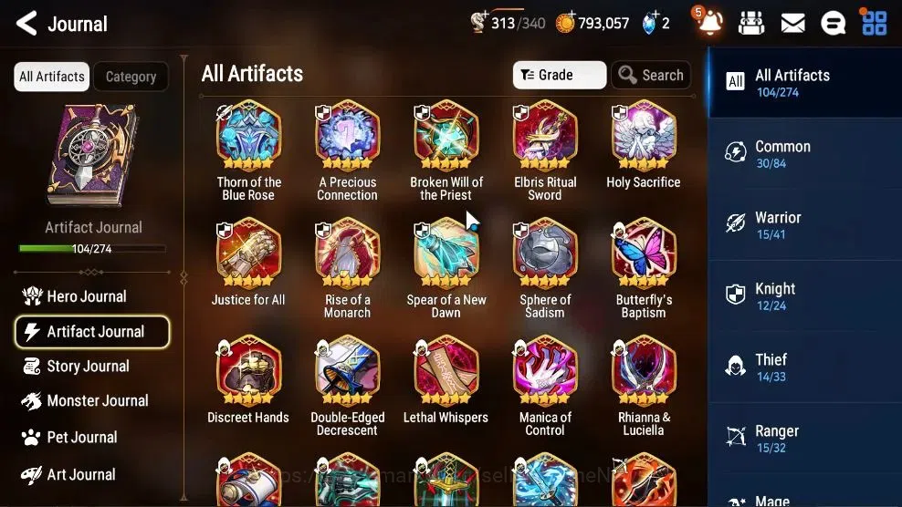Epic Seven Accounts High-End ASIA Verif|18 ML(LOTScales,HarSeti,GenRas,ZIO,Etc)+Ab Fumyr,Setsuka,Rinak,Estele,Etc|AUTO WGB 13